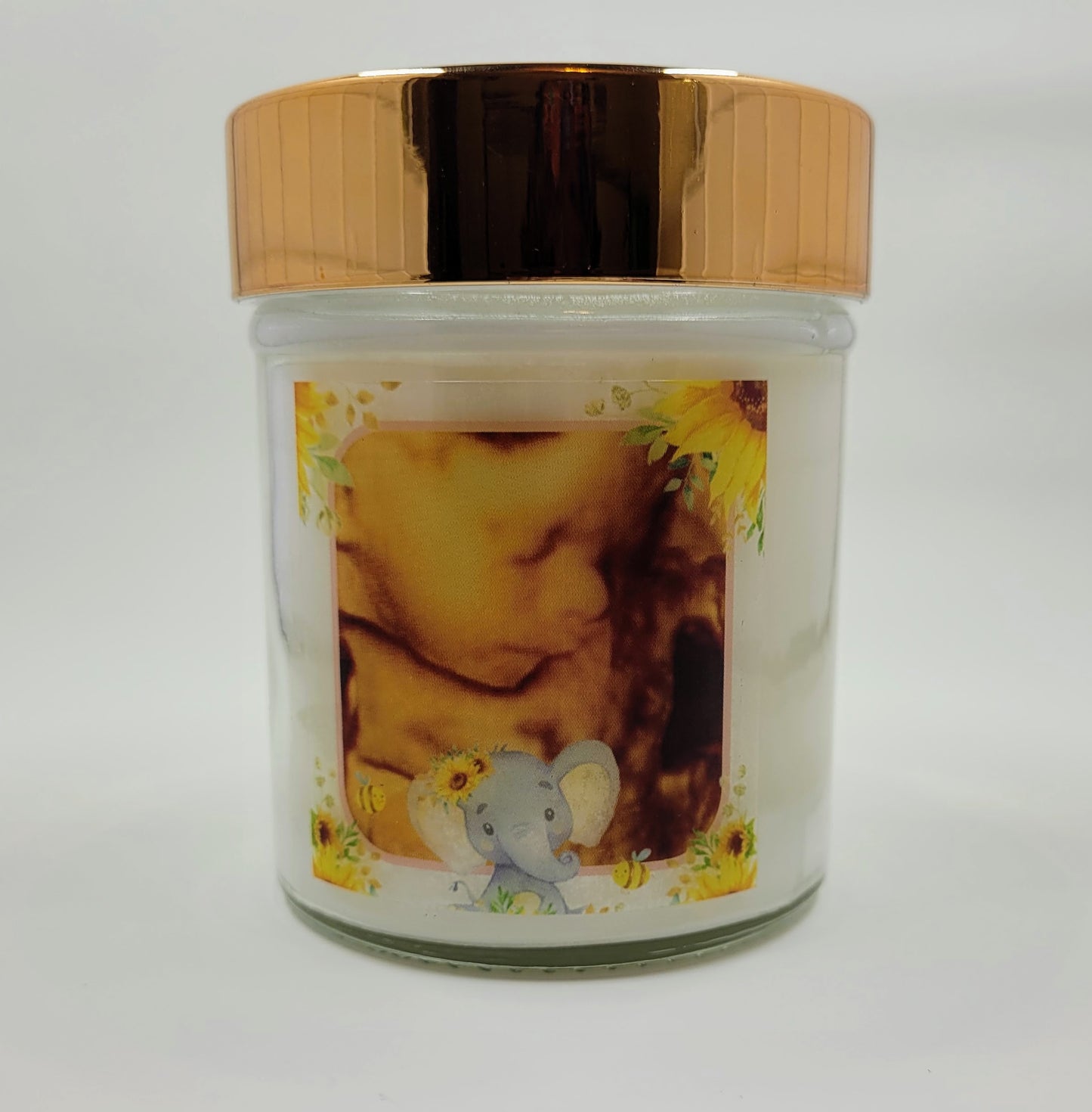 Customizable Sonogram Candle