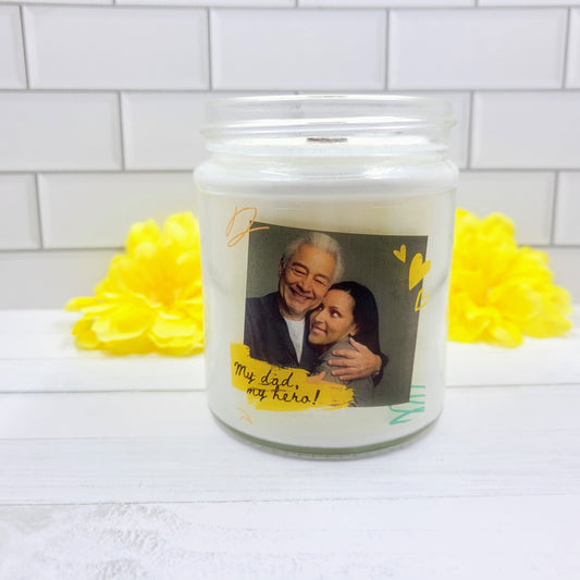 My Dad My Hero | Memorable Candles Co