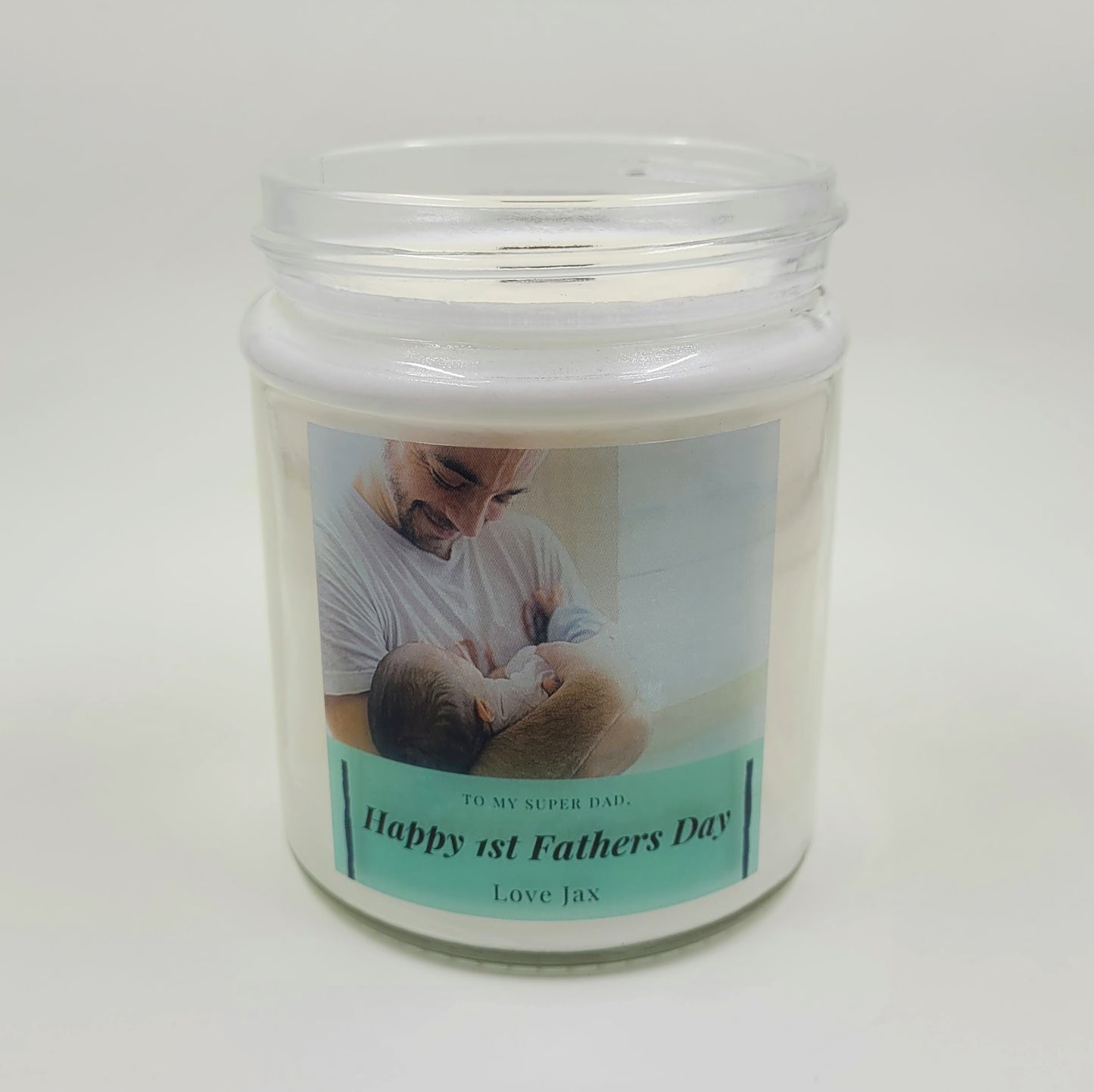 Customizable Father's Day Candle