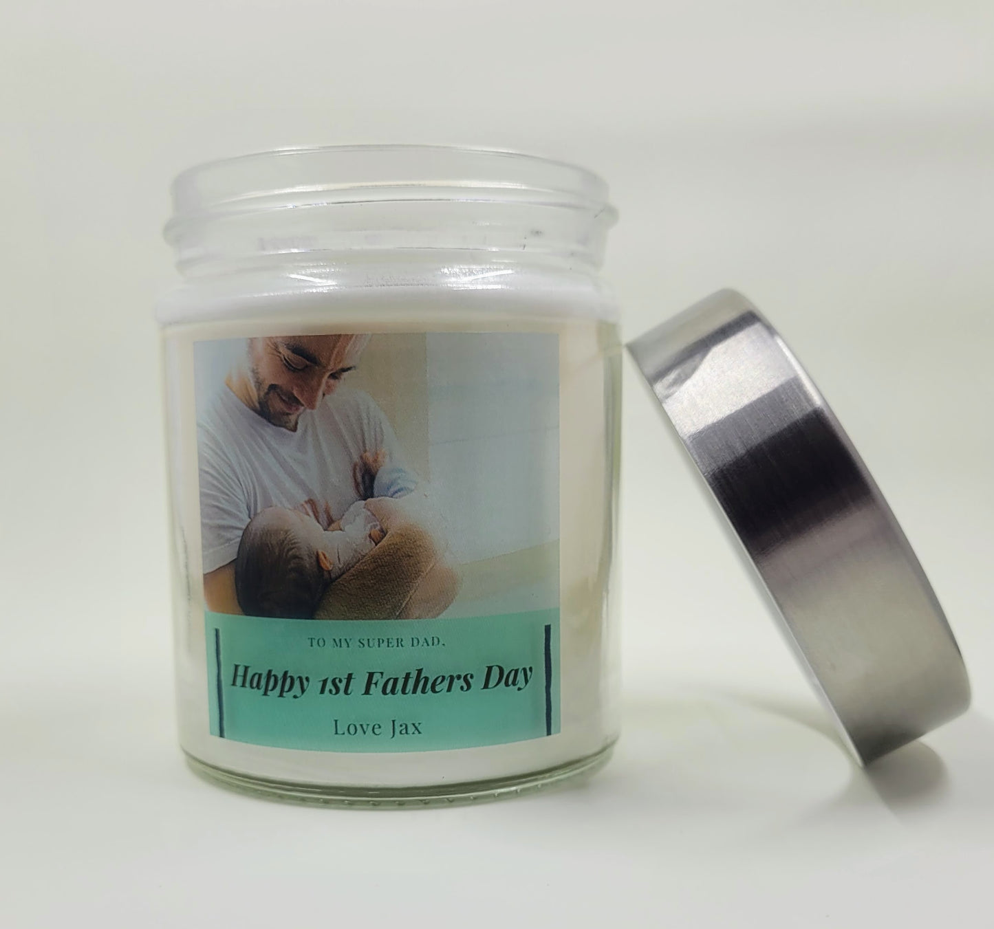 Customizable Father's Day Candle